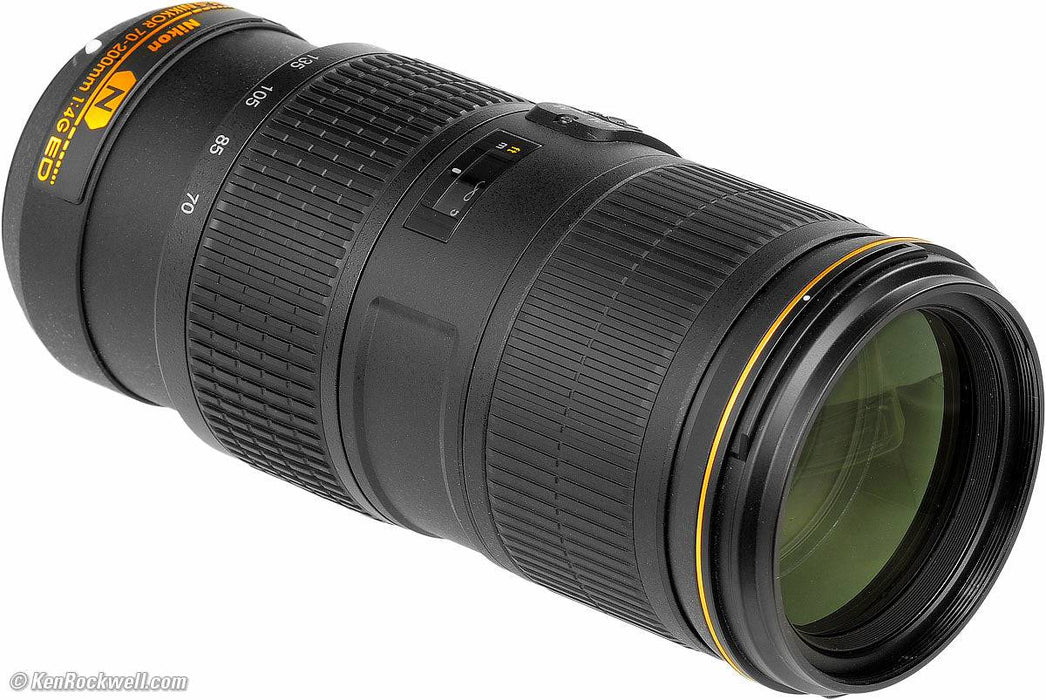 Nikon AF-S NIKKOR 70-200mm f/2.8G ED VR II Lens USA