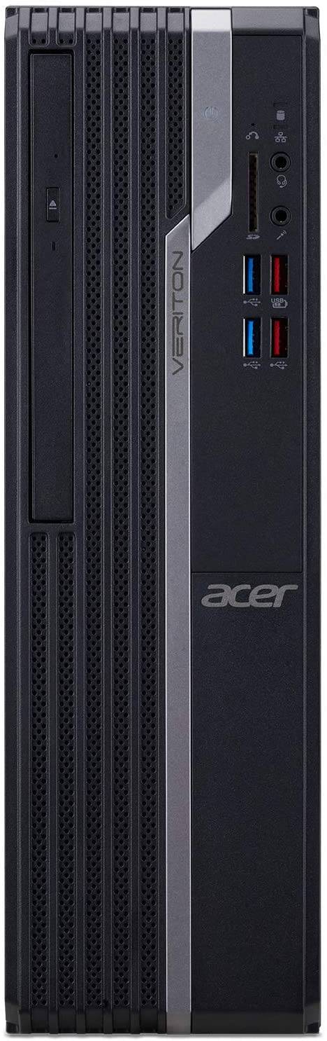 Acer Veriton X4 VX4665G SFF Desktop - Intel Core i5-9400 2.9GHz - 8GB RAM - 256GB SSD - DVD-RW - WiFi + Bluetooth 5.0 - Windows 10 Pro