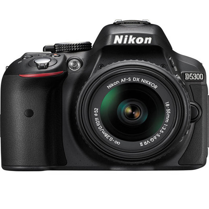 Nikon D5300/D5600 DSLR Camera with 18-55mm Lens (Black)