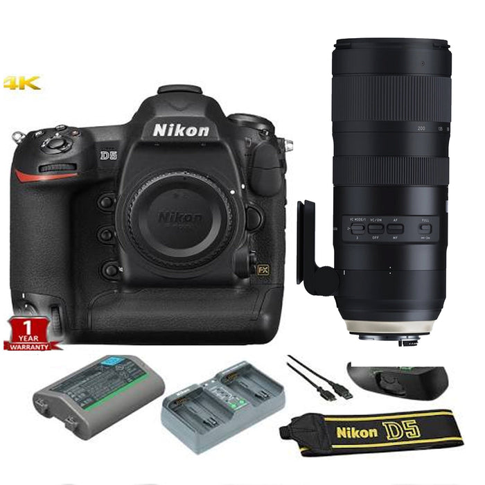 Nikon D5/D6 Camera with Tamron SP 70-200mm f/2.8 Di VC USD G2 Bundle