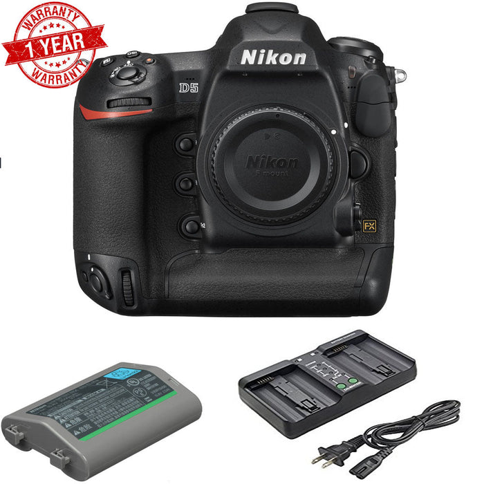 Nikon D5/D6 DSLR Camera (Body Only, Dual CF Slots) USA