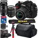 Nikon D7200/D7500 DSLR Camera with 18-55mm VR Lens + Tamron 70-300mm Telephoto Lens + 16GB MC + Card reader + UV Filter + Camera Case