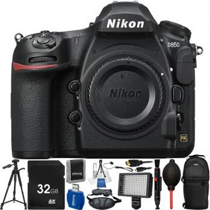 Nikon D850 DSLR Body Accessory Bundle