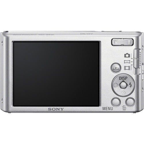 Sony DSC-W830 Digital Camera (Silver) with Sandisk 32GB | Tripod | Case &amp; More