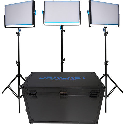 Dracast LED2000 Kala Bi-Color LED 3-Light Kit