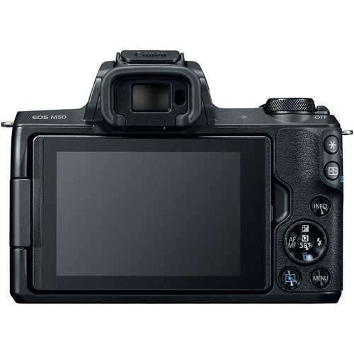 Canon EOS M50 Mirrorless Digital Camera (Body Only, Black)