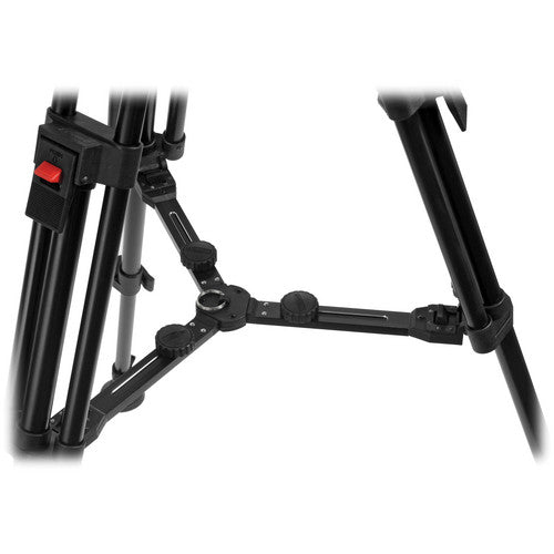 Cartoni Focus HD Fluid Head &amp; Two-Stage 3-Tube Aluminum Alloy Tripod