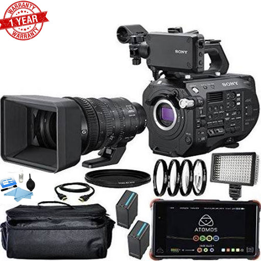 Sony PXW-FS7M2 4K XDCAM Super 35 Camcorder Kit with 18-110mm Zoom Lens and Atomos Ninja Flame