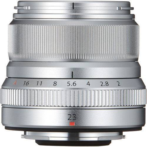 FUJIFILM XF 23mm f/2 R WR Lens (Silver) Manfrotto Kit &amp; More