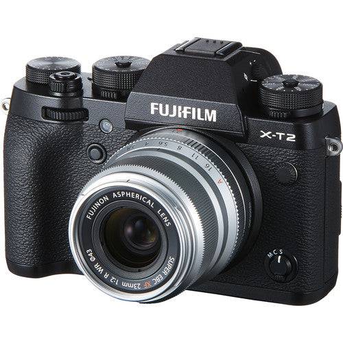 FUJIFILM XF 23mm f/2 R WR Lens (Silver) Flashpoint Kit W/Insignia Card Reader &amp; More