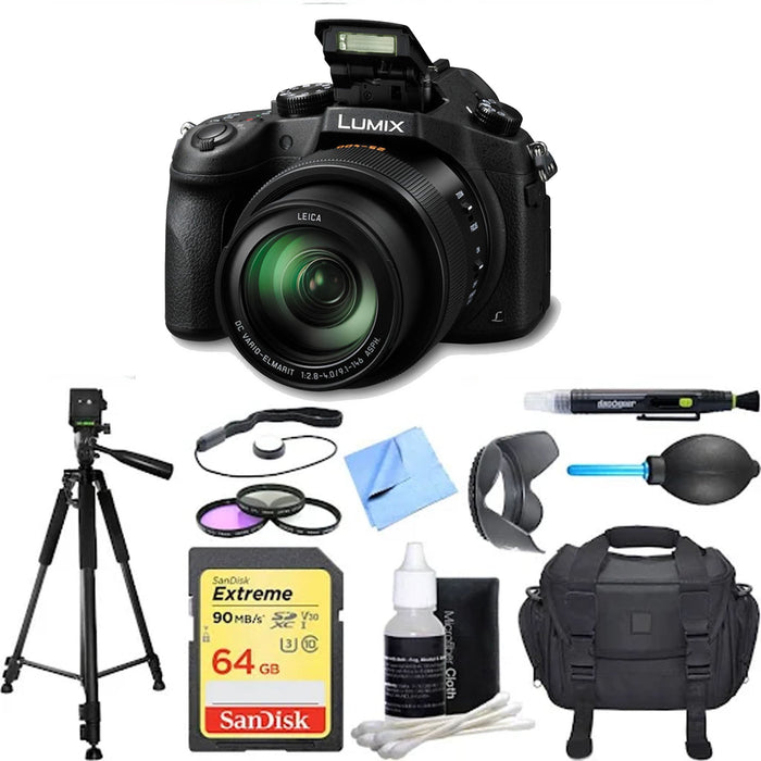 Panasonic LUMIX DMC-FZ1000 Digital Camera Starter Bundle