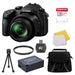 Panasonic LUMIX DMC-FZ1000 Digital Camera Starter Bundle With 128GB Incldues