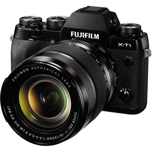 Fujifilm X-T1 Mirrorless Digital Camera with 18-135mm Lens and Binocular Kit (Black)