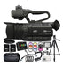 JVC GY-HM170 4KCAM Compact Professional Camcorder 15PC Accessory Bundle