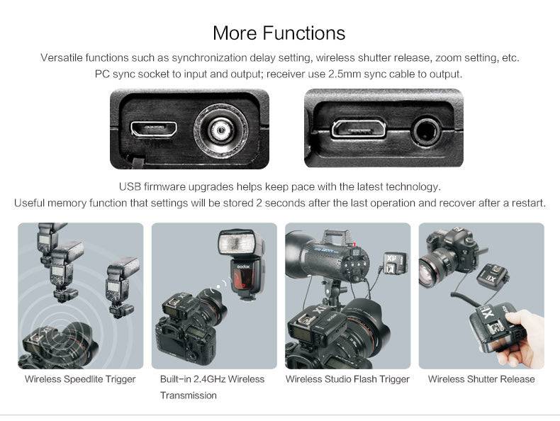 GODOX X1-N TTL Triggers for Nikon