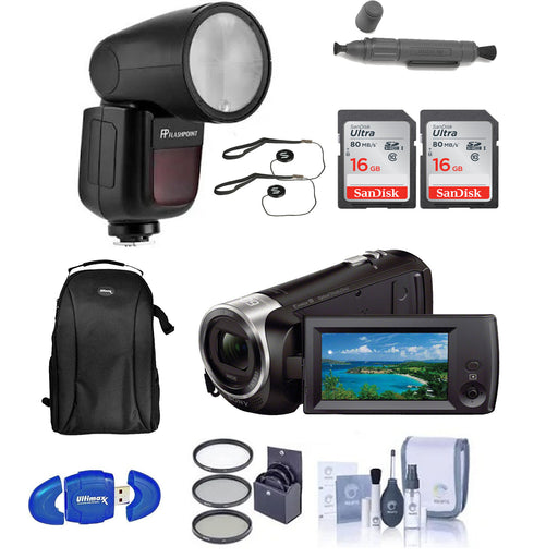 Sony HDR-CX405 HD Handycam Supreme Bundle