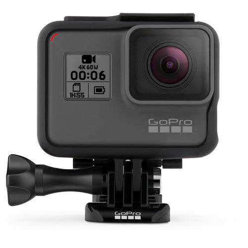 GoPro HERO6 Black w/Soft Digits Accs Kit for Hero 6 5 4 3+Session Acc Bundle Set