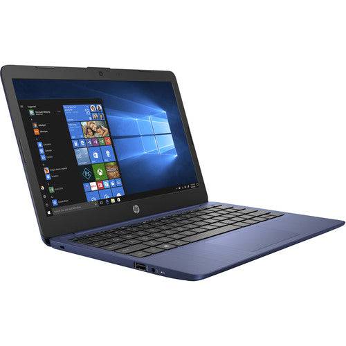 HP Stream 11-ak0010nr 11.6&quot; HD Notebook - Intel Celeron N4000 1.1GHz - 4GB RAM 32GB eMMC - Windows 10 Home in S Mode with Office 365 Personal for 1 Year - Royal Blue