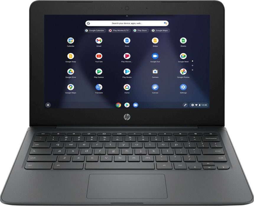 HP 11A-NB0013DX 11.6&quot; HD Chromebook - Intel Celeron N3350 1.1GHz - 4GB Memory - 32GB eMMC Flash Memory - Chrome OS - Ash Gray