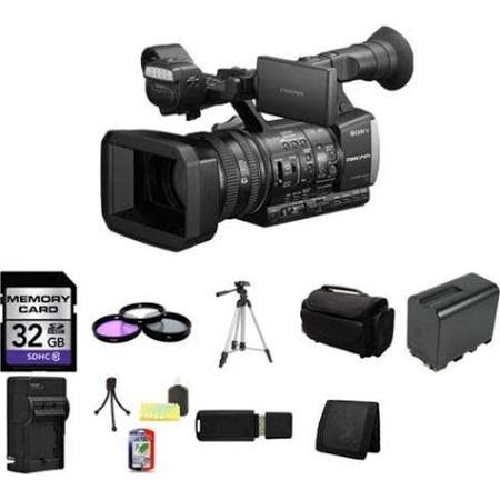 Sony HXR-NX3/1 NXCAM Professional Handheld Camcorder Starter Bundle