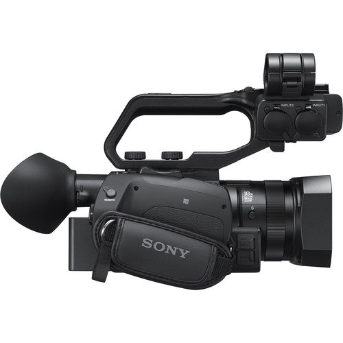 Sony HXR-NX80 Full HD XDCAM with HDR &amp; Fast Hybrid AF- Includes 2x Replacement Batteries + AC/DC Rapic Home &amp; Travel Charger + MORE