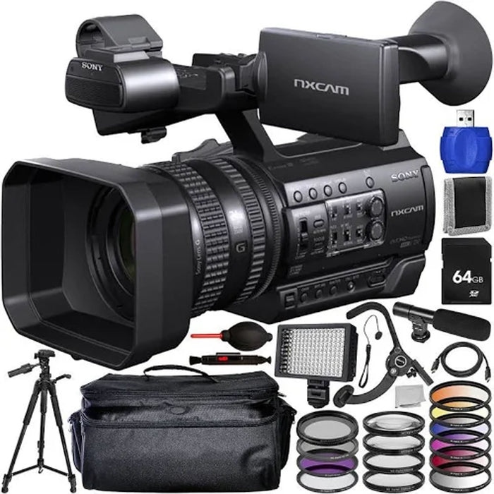 Sony HXR-NX100 Full HD NXCAM Camcorder with Accessory Bundle