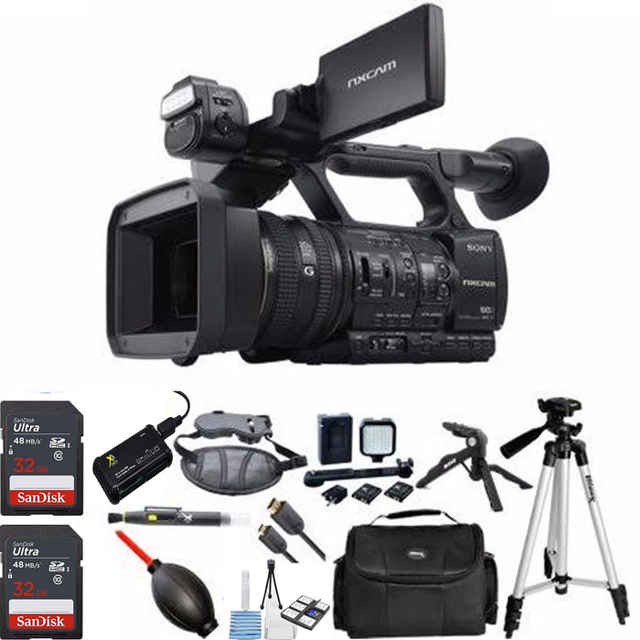 Sony HXR-NX5RE NXCAM Camcorder PAL with 32GB Starter Essential Bundle