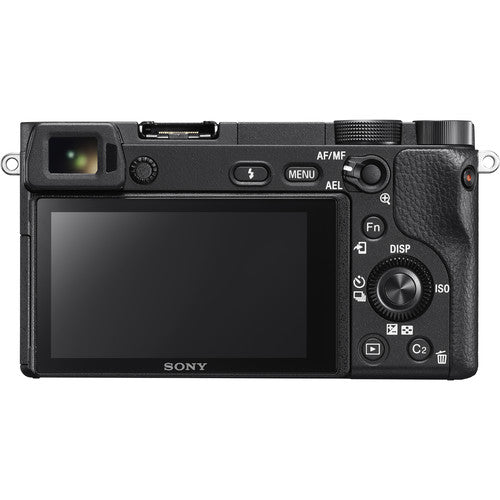 Sony Alpha a6300 Mirrorless Black Camera with 16-50mm &amp; 64GB Additional Accessories Package