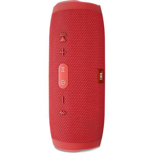 JBL Charge 3 Portable Bluetooth Stereo Speaker (Red)