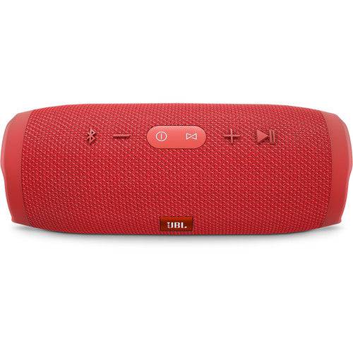 JBL Charge 3 Portable Bluetooth Stereo Speaker (Red)