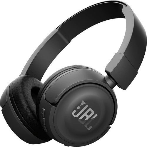 JBL T450BT Wireless Bluetooth On-Ear Headphones (Black)