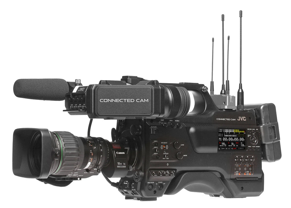 JVC GY-HC900F20 Connected Cam Full HD Broadcast Streaming IP Camcorder with Fujinon 20x Zoom Lens - NJ Accessory/Buy Direct & Save