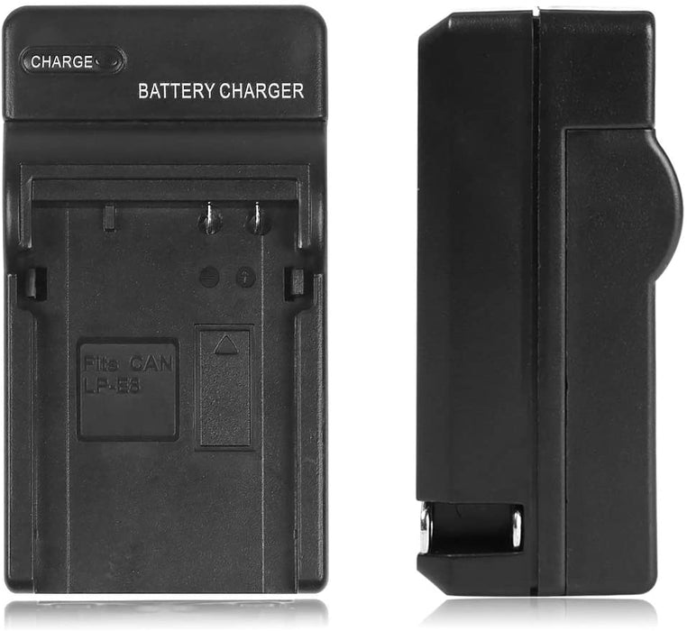 NJA LP-E8 AC/DC Battery Charger for Canon LC-E8, LC-E8C, LC-E8E, Canon EOS Rebel Cameras & More (Not for T2 T3 T4 T5)