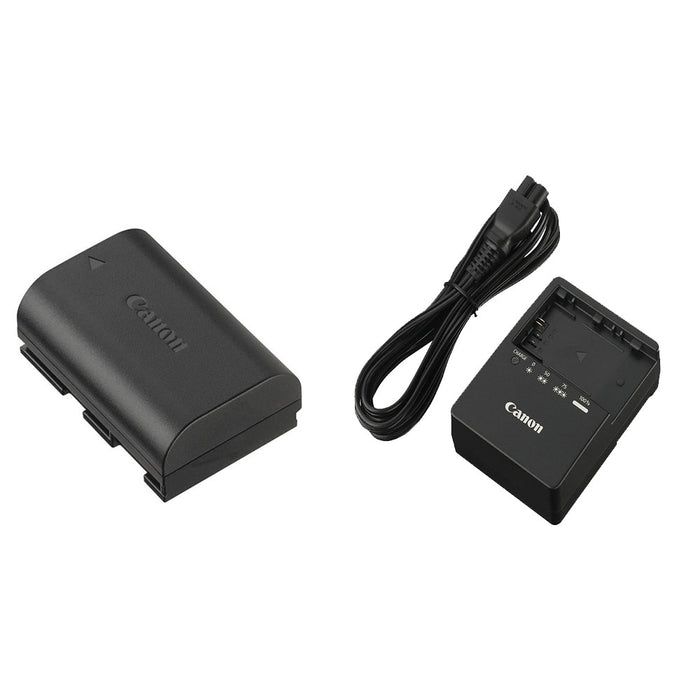 Canon LP-E6n Battery and Canon LC-E6E Charger Combo