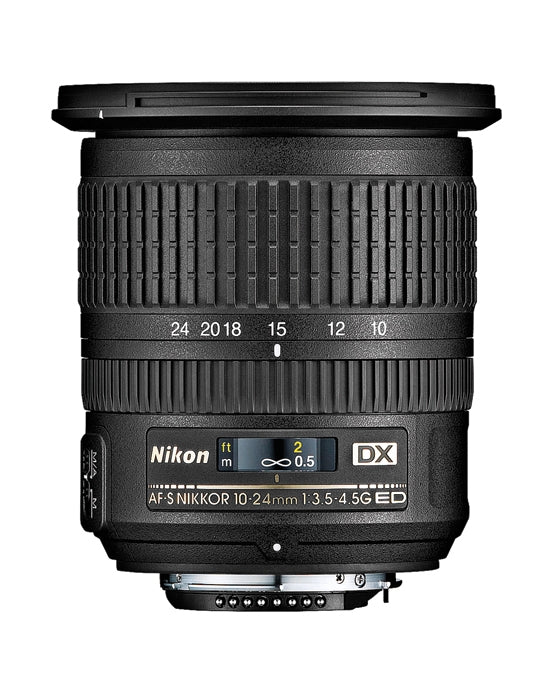 Nikon AF-S DX NIKKOR 10-24mm f/3.5-4.5G ED Lens Essential Kit