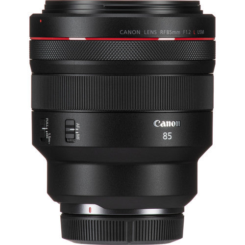 Canon RF 85mm f/1.2L USM Lens with 64 GB LensRain Cover | Cleaning Kit & UV Filter Package