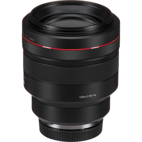 Canon RF 85mm f/1.2L USM Lens with 64 GB LensRain Cover | Cleaning Kit & UV Filter Package