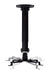 VIVO Universal Extending Black Ceiling Projector Mount/Height Adjustable Projection (MOUNT-VP02B)