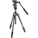 Manfrotto Befree Live Carbon Fiber Video Tripod Kit with Twist Leg Locks