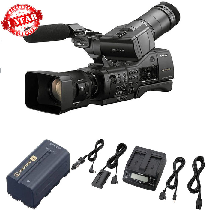 Sony NEX-EA50UH Camcorder with 18-200mm Servo Zoom Lens USA