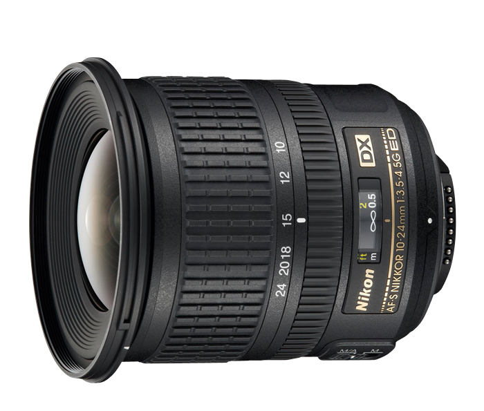 Nikon AF-S DX NIKKOR 10-24MM f/3.5-4.5G ED AF-S DX Nikkor Lens and Platinum Accessory Kit