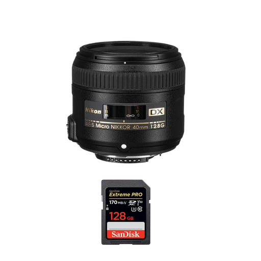 Nikon AF-S DX Micro-NIKKOR 40mm f/2.8G Lens Extreme Couple