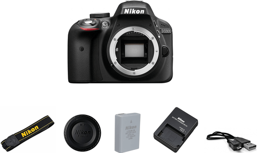 Nikon DSLR D3300/D3500 Camera (Body Only) with Spider Tripod | 52MM UV Filter | Cleaning Kit