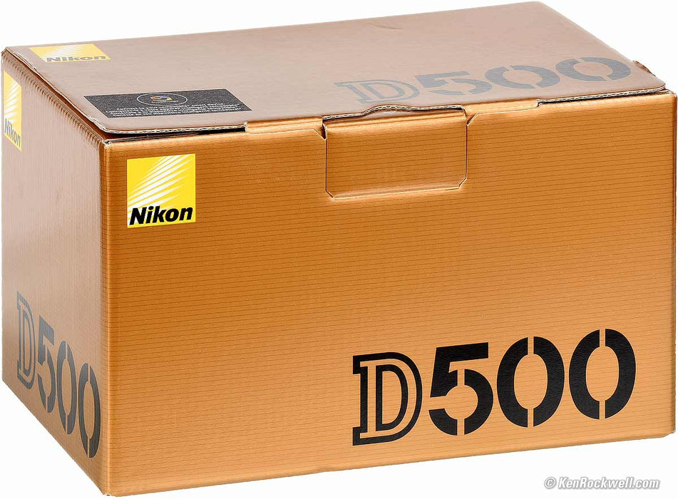 Nikon D500 DSLR Camera (Body Only) Starter Kit