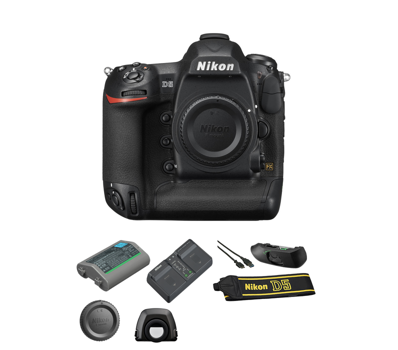 Nikon D5/D6 FX-Format Digital (CF Version) w /DJI Ronin M 3-Axis Brushless Gimbal Stabilizer and Lexar Professional 32GB 1066X CF Memory card