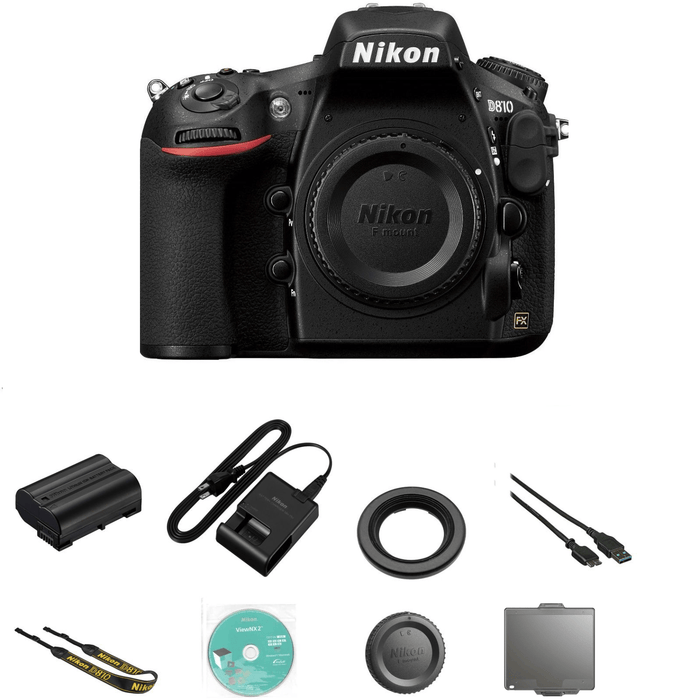 Nikon D810 DSLR Camera with 24-120mm Lens USA