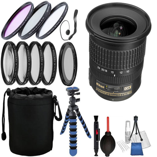 Nikon AF-S DX NIKKOR 10-24mm f/3.5-4.5G ED Lens Diamond Package