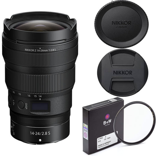 Nikon NIKKOR Z 14-24mm f/2.8 S Lens with UV 112mm Filter Bundle