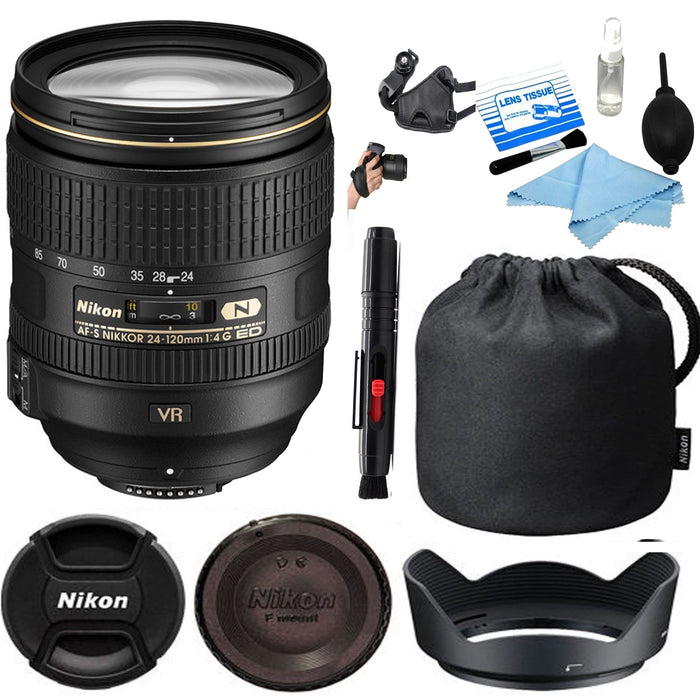 Nikon AF-S NIKKOR 24-120mm f/4G ED VR Lens Starter Kit