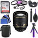 Nikon AF-S NIKKOR 85mm f/1.4G Lens W/64GB &amp; Microfiber Coat Camera